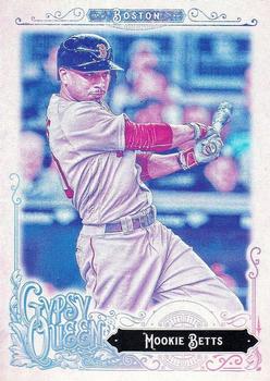 2017 Topps Gypsy Queen - Missing Blackplate #100 Mookie Betts Front