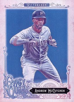2017 Topps Gypsy Queen - Missing Blackplate #105 Andrew McCutchen Front