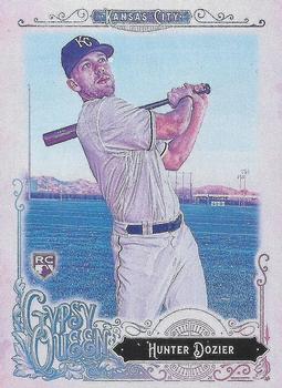 2017 Topps Gypsy Queen - Missing Blackplate #106 Hunter Dozier Front
