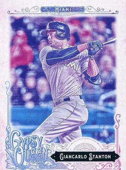 2017 Topps Gypsy Queen - Missing Blackplate #108 Giancarlo Stanton Front