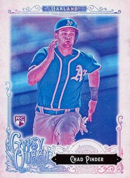 2017 Topps Gypsy Queen - Missing Blackplate #134 Chad Pinder Front