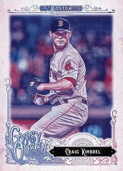 2017 Topps Gypsy Queen - Missing Blackplate #140 Craig Kimbrel Front