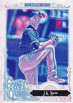2017 Topps Gypsy Queen - Missing Blackplate #165 J.A. Happ Front