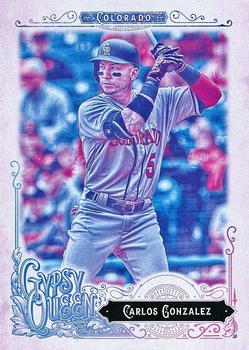 2017 Topps Gypsy Queen - Missing Blackplate #204 Carlos Gonzalez Front