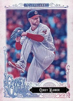 2017 Topps Gypsy Queen - Missing Blackplate #214 Corey Kluber Front