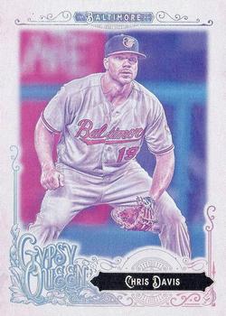 2017 Topps Gypsy Queen - Missing Blackplate #242 Chris Davis Front