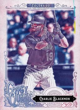 2017 Topps Gypsy Queen - Missing Blackplate #247 Charlie Blackmon Front
