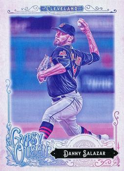 2017 Topps Gypsy Queen - Missing Blackplate #254 Danny Salazar Front