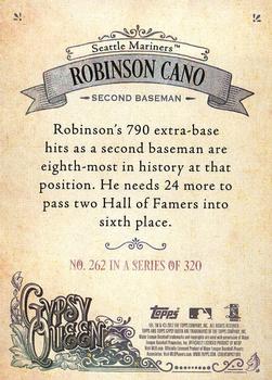 2017 Topps Gypsy Queen - Missing Blackplate #262 Robinson Cano Back