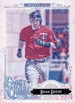2017 Topps Gypsy Queen - Missing Blackplate #269 Brian Dozier Front