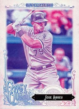 2017 Topps Gypsy Queen - Missing Blackplate #296 Jose Abreu Front