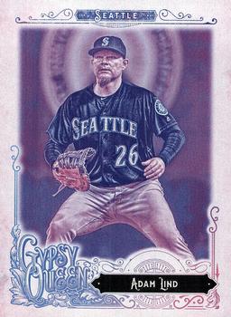 2017 Topps Gypsy Queen - Missing Blackplate #297 Adam Lind Front