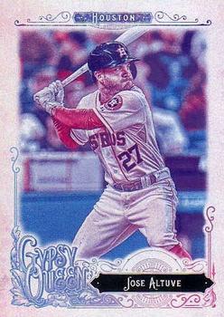 2017 Topps Gypsy Queen - Missing Blackplate #298 Jose Altuve Front