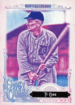 2017 Topps Gypsy Queen - Missing Blackplate #313 Ty Cobb Front