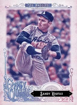 2017 Topps Gypsy Queen - Missing Blackplate #320 Sandy Koufax Front