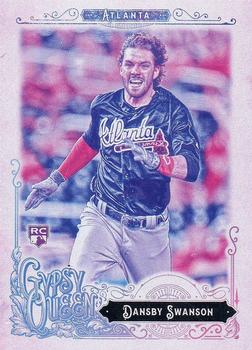 2017 Topps Gypsy Queen - Missing Blackplate #91 Dansby Swanson Front