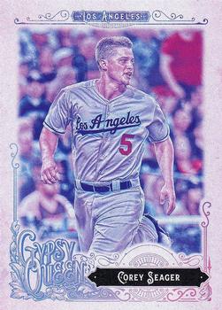 2017 Topps Gypsy Queen - Missing Blackplate #150 Corey Seager Front