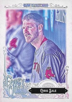 2017 Topps Gypsy Queen - Missing Blackplate #243 Chris Sale Front