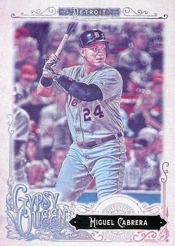 2017 Topps Gypsy Queen - Missing Blackplate #10 Miguel Cabrera Front