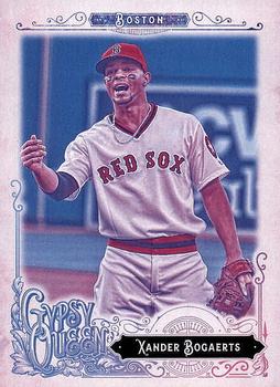 2017 Topps Gypsy Queen - Missing Blackplate #177 Xander Bogaerts Front