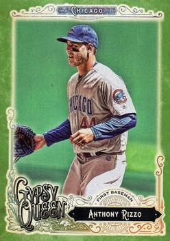 2017 Topps Gypsy Queen - Green #50 Anthony Rizzo Front