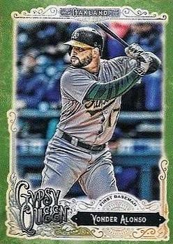 2017 Topps Gypsy Queen - Green #290 Yonder Alonso Front