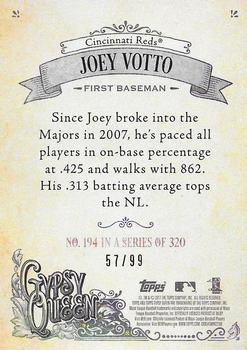 2017 Topps Gypsy Queen - Green #194 Joey Votto Back