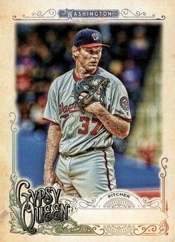 2017 Topps Gypsy Queen - Missing Nameplate #7 Stephen Strasburg Front