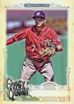 2017 Topps Gypsy Queen - Missing Nameplate #16 Trea Turner Front