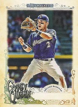 2017 Topps Gypsy Queen - Missing Nameplate #80 Scooter Gennett Front