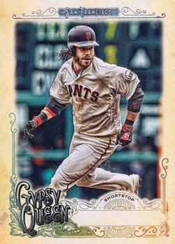 2017 Topps Gypsy Queen - Missing Nameplate #99 Brandon Crawford Front