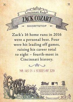 2017 Topps Gypsy Queen - Missing Nameplate #145 Zack Cozart Back