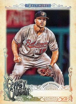 2017 Topps Gypsy Queen - Missing Nameplate #242 Chris Davis Front