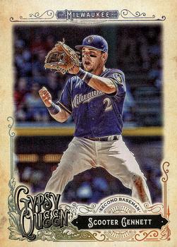 2017 Topps Gypsy Queen - Green Back #80 Scooter Gennett Front