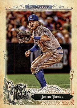 2017 Topps Gypsy Queen - Green Back #90 Justin Turner Front