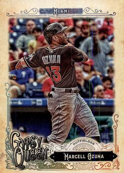 2017 Topps Gypsy Queen - Green Back #191 Marcell Ozuna Front