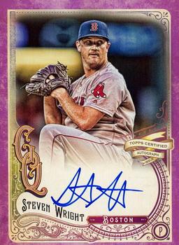 2017 Topps Gypsy Queen - Gypsy Queen Autographs Purple #GQA-SW Steven Wright Front