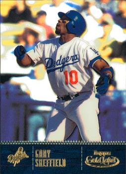 2001 Topps Gold Label #36 Gary Sheffield Front