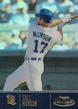 2001 Topps Gold Label #31 Eric Munson Front