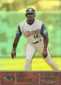 2001 Topps Gold Label #35 Garret Anderson Front