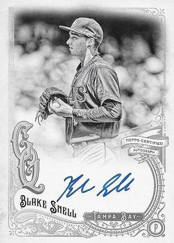 2017 Topps Gypsy Queen - Gypsy Queen Autographs Black and White #GQA-BS Blake Snell Front