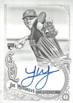 2017 Topps Gypsy Queen - Gypsy Queen Autographs Black and White #GQA-JMU Joe Musgrove Front