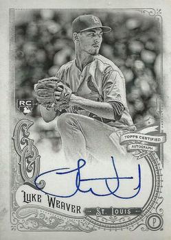 2017 Topps Gypsy Queen - Gypsy Queen Autographs Black and White #GQA-LW Luke Weaver Front