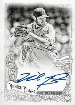 2017 Topps Gypsy Queen - Gypsy Queen Autographs Black and White #GQA-MF Michael Fulmer Front