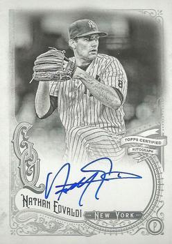 2017 Topps Gypsy Queen - Gypsy Queen Autographs Black and White #GQA-NE Nathan Eovaldi Front