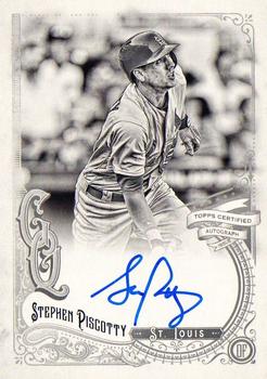 2017 Topps Gypsy Queen - Gypsy Queen Autographs Black and White #GQA-SP Stephen Piscotty Front