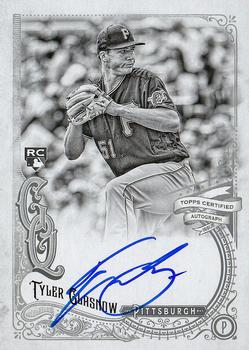 2017 Topps Gypsy Queen - Gypsy Queen Autographs Black and White #GQA-TGL Tyler Glasnow Front