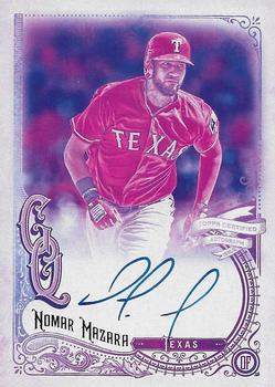2017 Topps Gypsy Queen - Gypsy Queen Autographs Missing Blackplate #GQA-NM Nomar Mazara Front