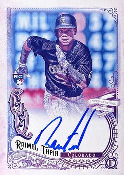2017 Topps Gypsy Queen - Gypsy Queen Autographs Missing Blackplate #GQA-RT Raimel Tapia Front