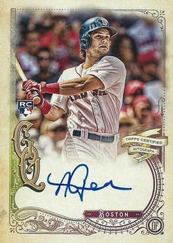 2017 Topps Gypsy Queen - Gypsy Queen Autographs Missing Nameplate #GQA-ABE Andrew Benintendi Front